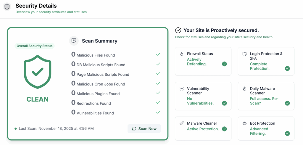 Security malcare