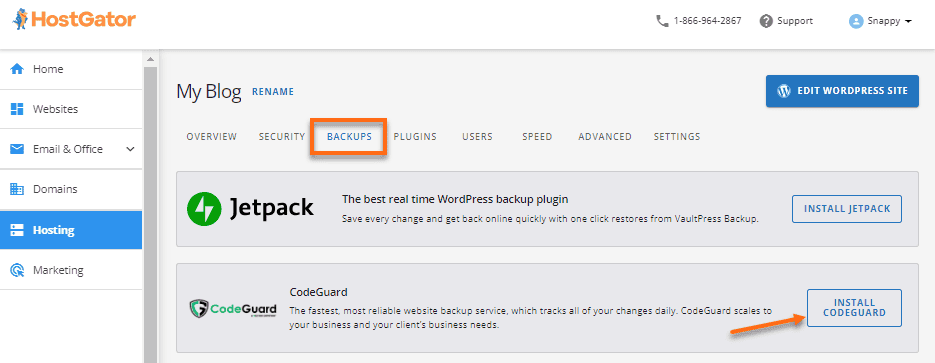 Install codeguard