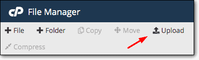 file manager upload
