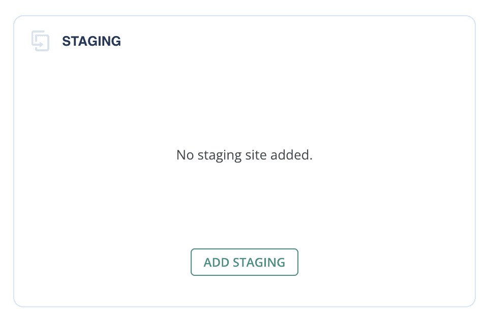 Add staging in BlogVault