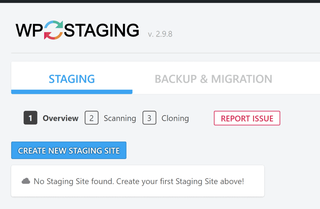 WP Staging Overview