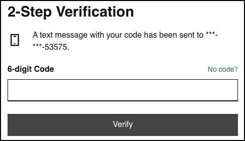 two factor authentication example