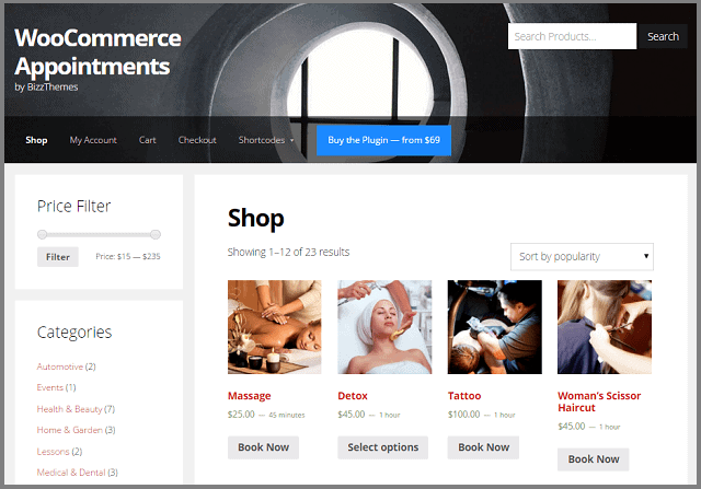 WooCommerce store