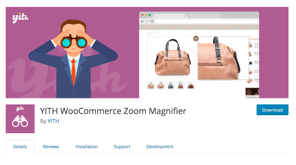 YITH WooCommerce Zoom Magnifier – WordPress plugin