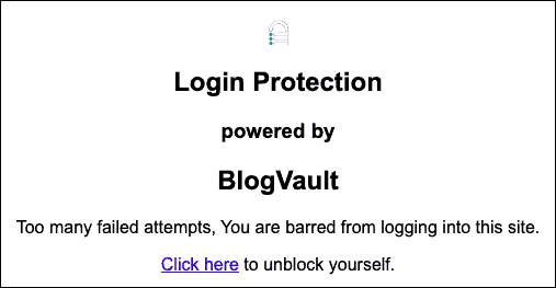 wordpress limit login attempts with blogvault