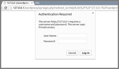 http authentication protect wp-login.php