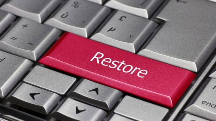 restore websites