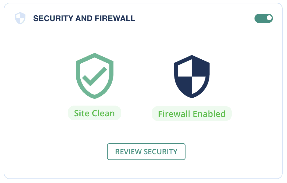 MalCare security and firewall section