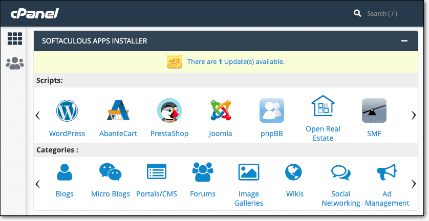 softaculous-in-cpanel