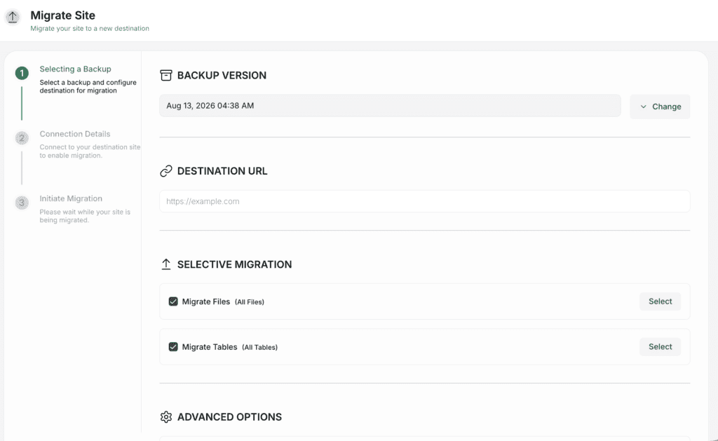 Migrate Guru BlogVault