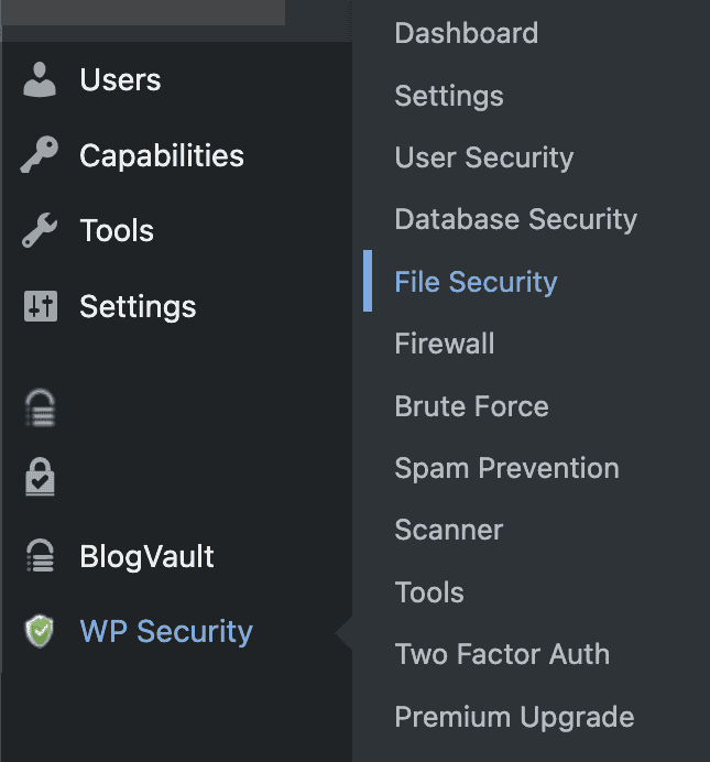 file security AIOS