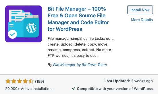 Bit file manager