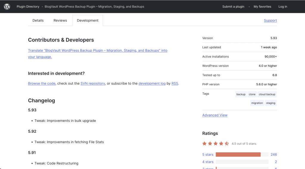 WordPress Change Logs 101: A Beginner’s Guide - BlogVault