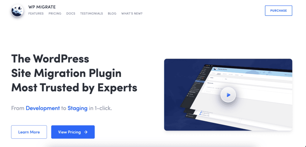 wp migrate home page