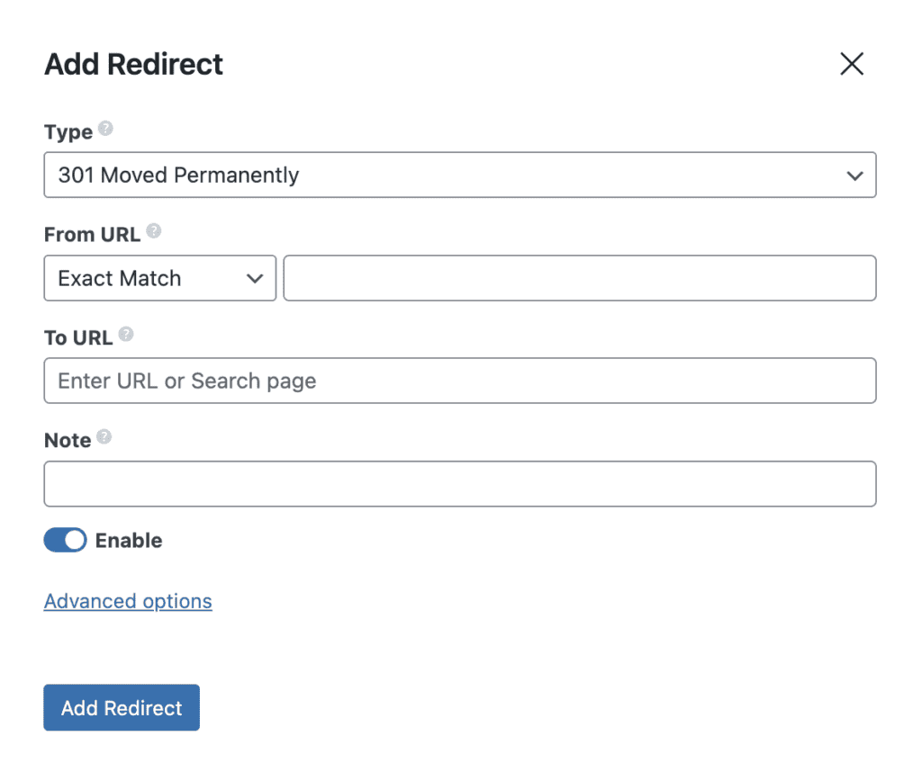 Add redirect slim seo