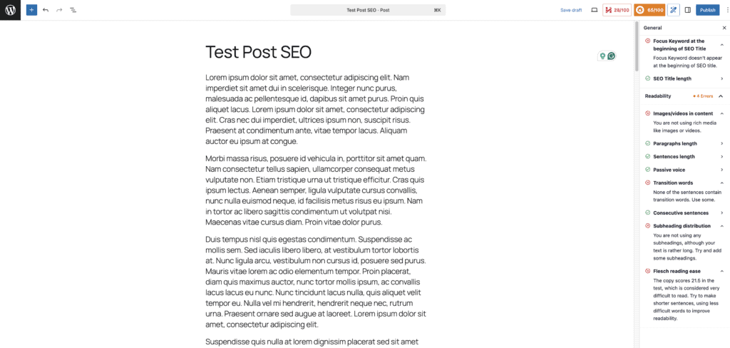 TruSEO by All in one seo plugin