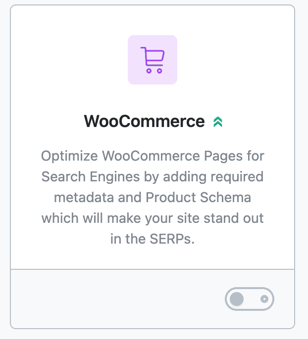 WooCommerce product schema module