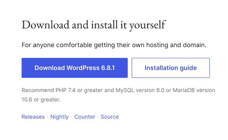 How To Safely Install WordPress Manually In 2025 - BlogVault
