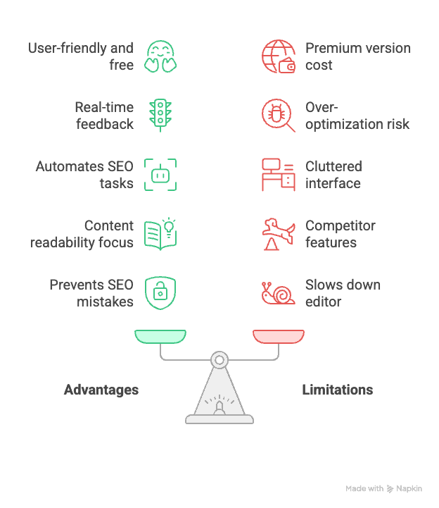 Yoast pros and cons