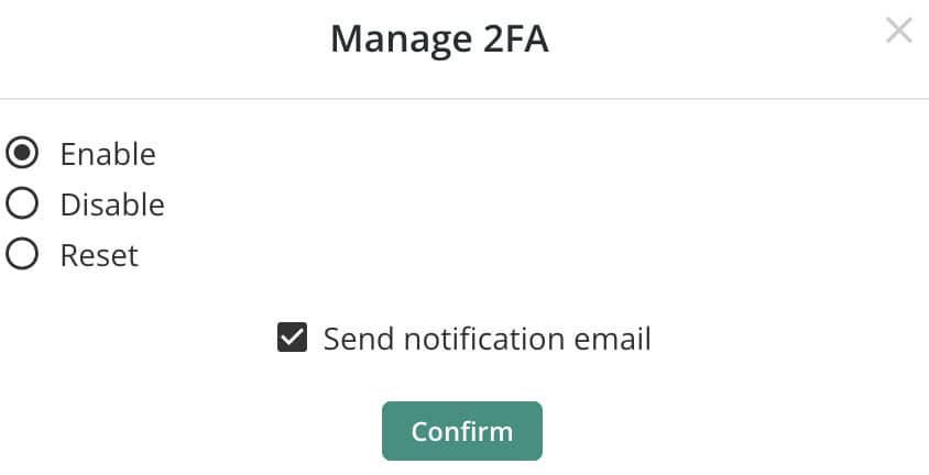 WordPress 2fa