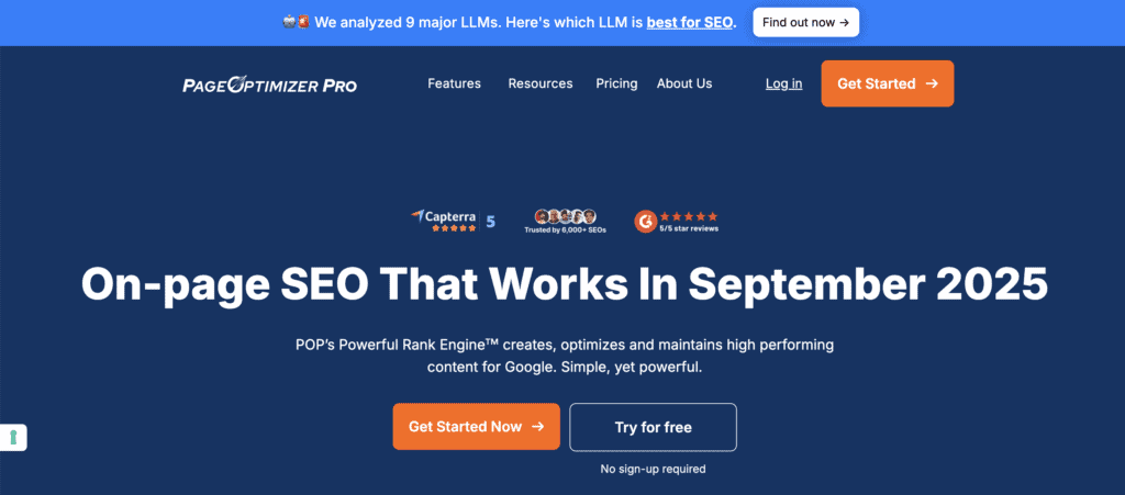 PageOptimizerPro homepage