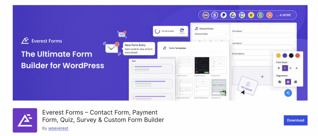 Everest forms plugin repo