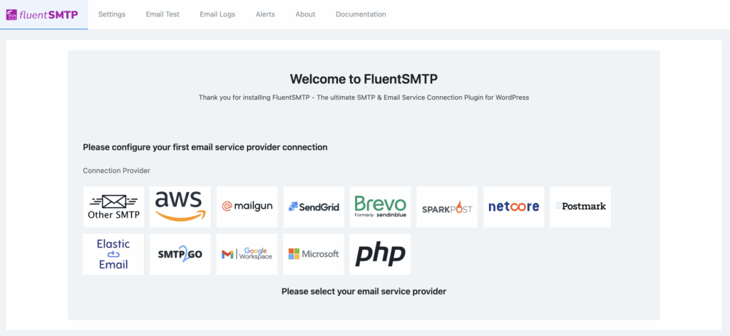 SMTP-provider-fluent-SMTP