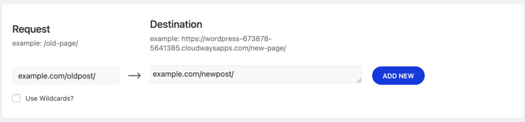 Simple redirect plugin interface