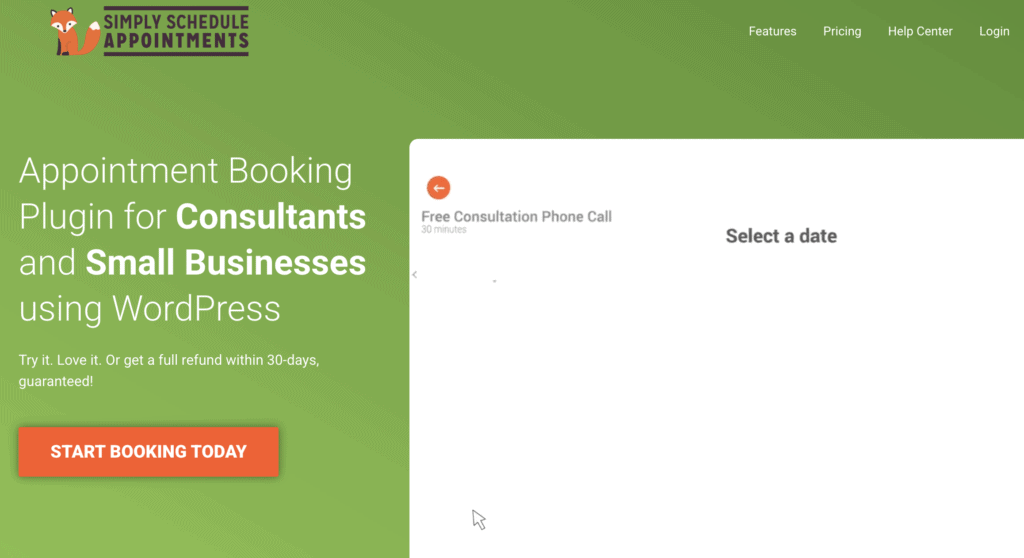 Simply schedule appointments