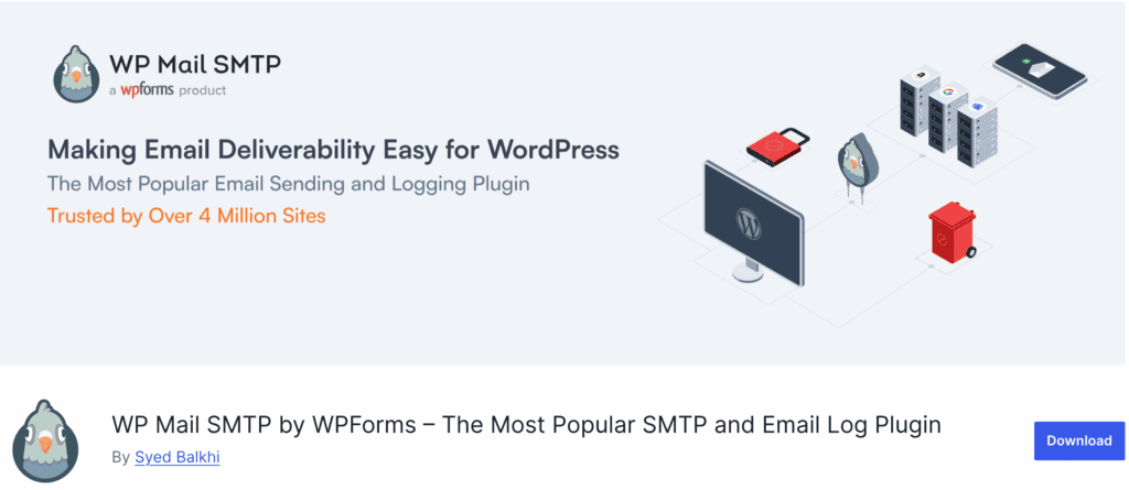 WP mail SMTP plugin repo