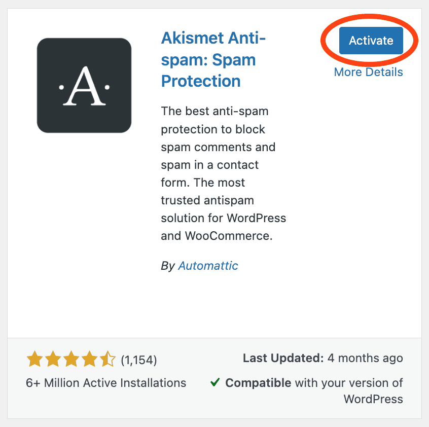 Activate plugin