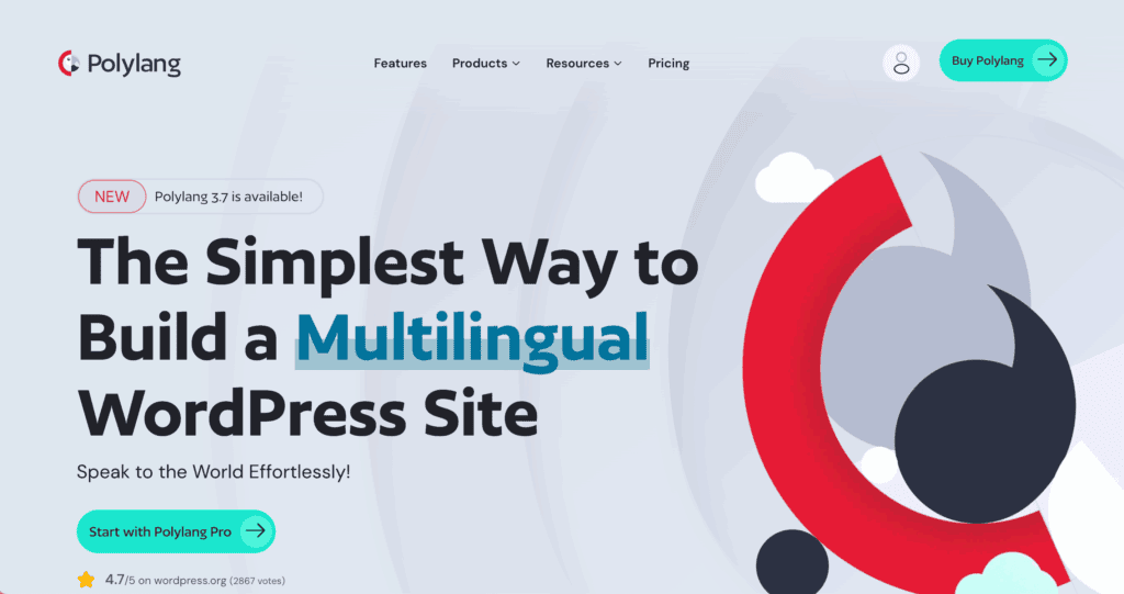 Polylang homepage