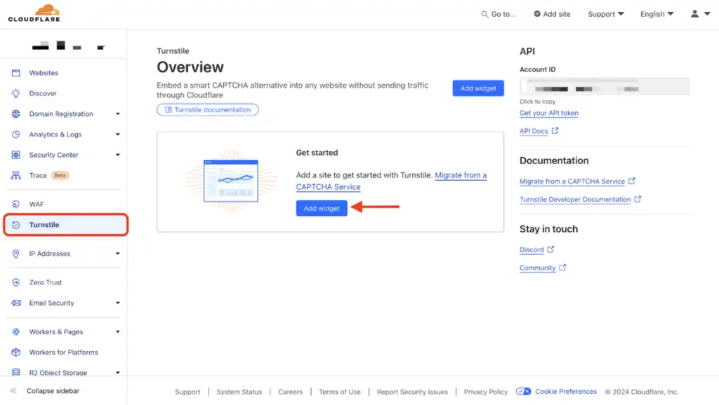 SureMembers Cloudflare Turnstile integration