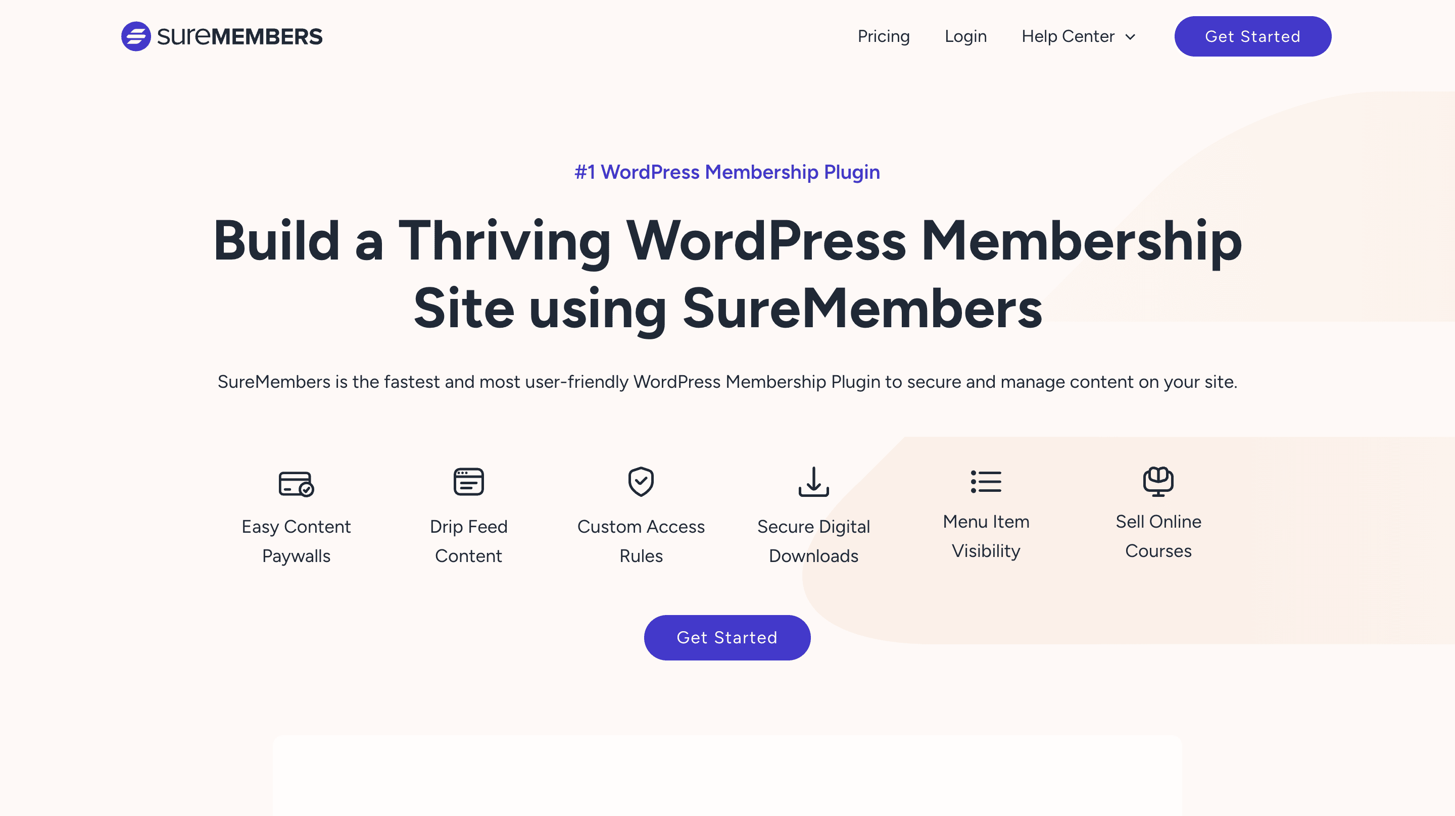 suremembers review homepage