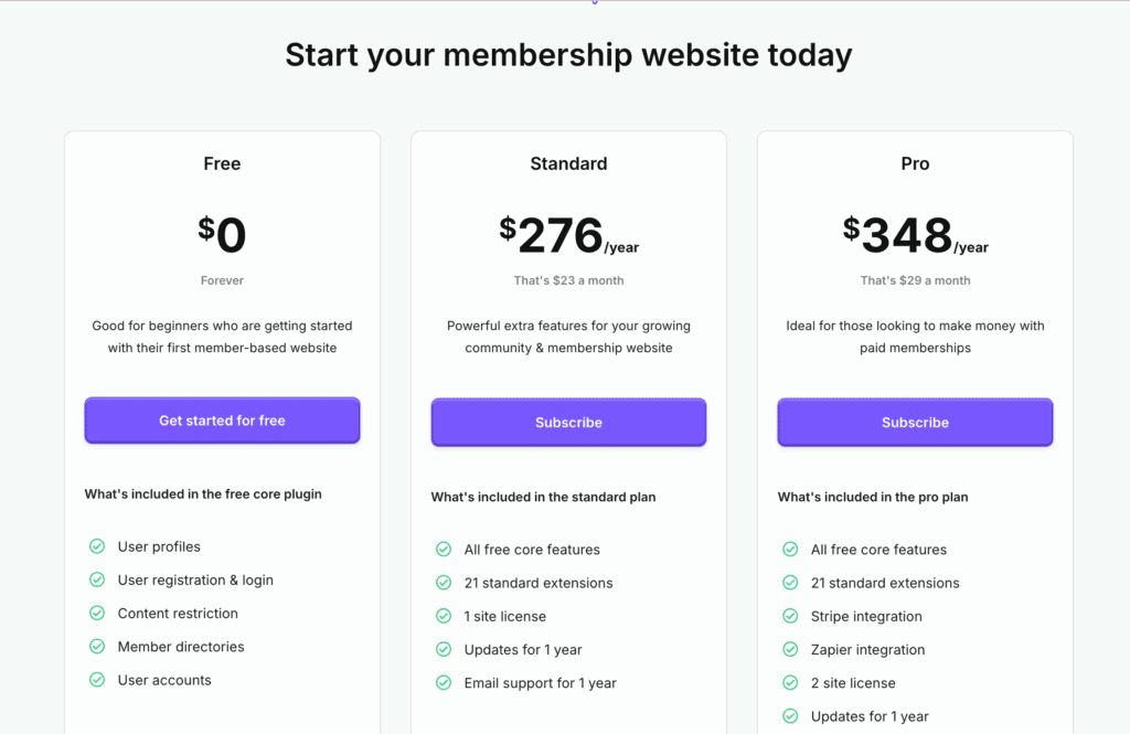 ultimate membver pricing