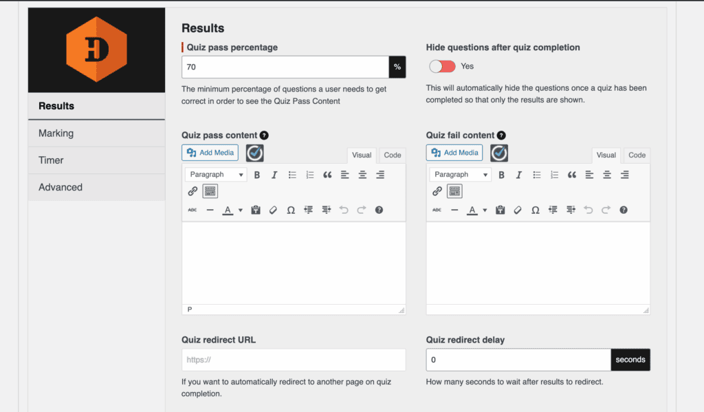 wordpress quiz plugin hd quiz design