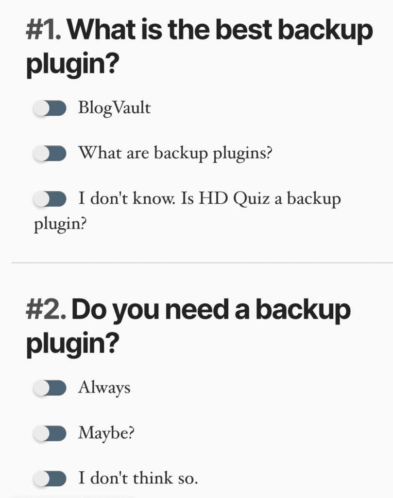 hd quiz wordpress plugin review final quiz