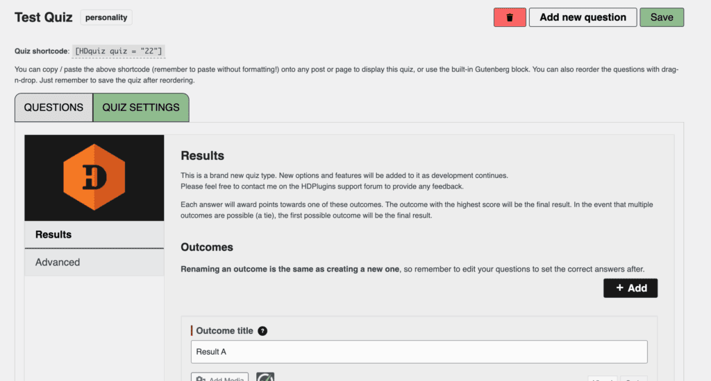 hd quiz wordpress plugin review personality quiz