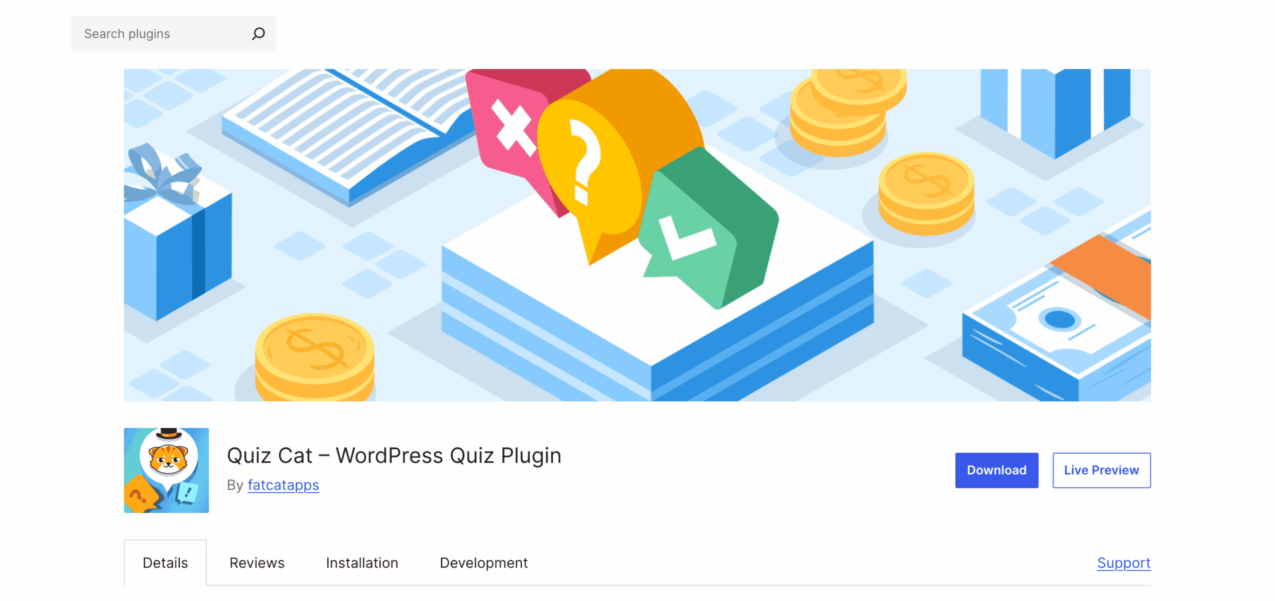 wordpress quiz plugin quiz cat