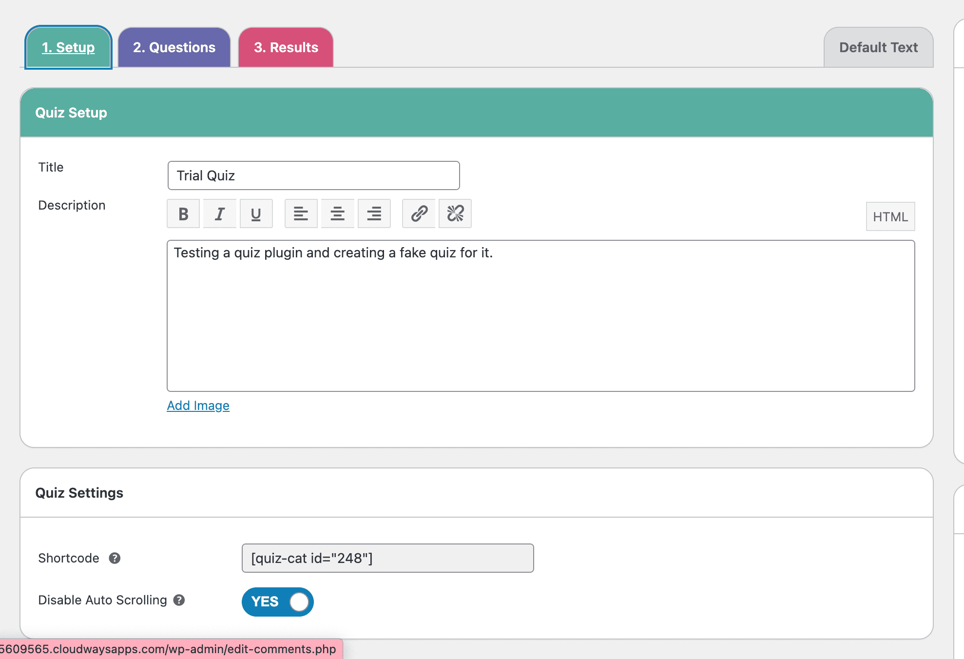 wordpress quiz plugin quiz cat design