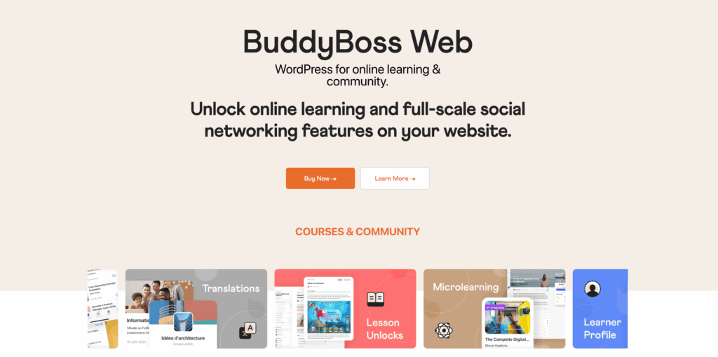 wordpress forum plugin buddyboss