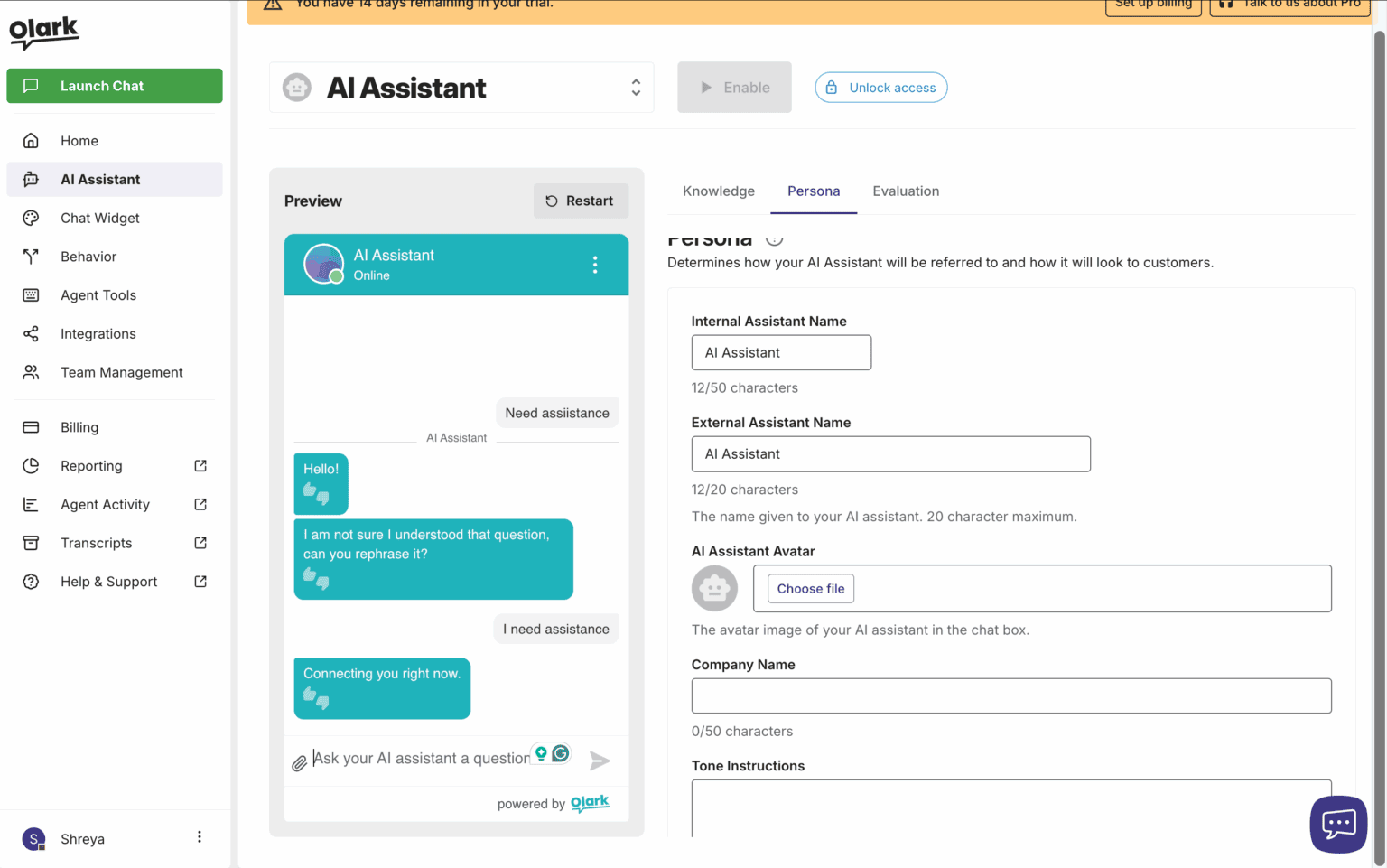 Olreck Learning App Olark Review: Pros, Cons & Verdict - BlogVault