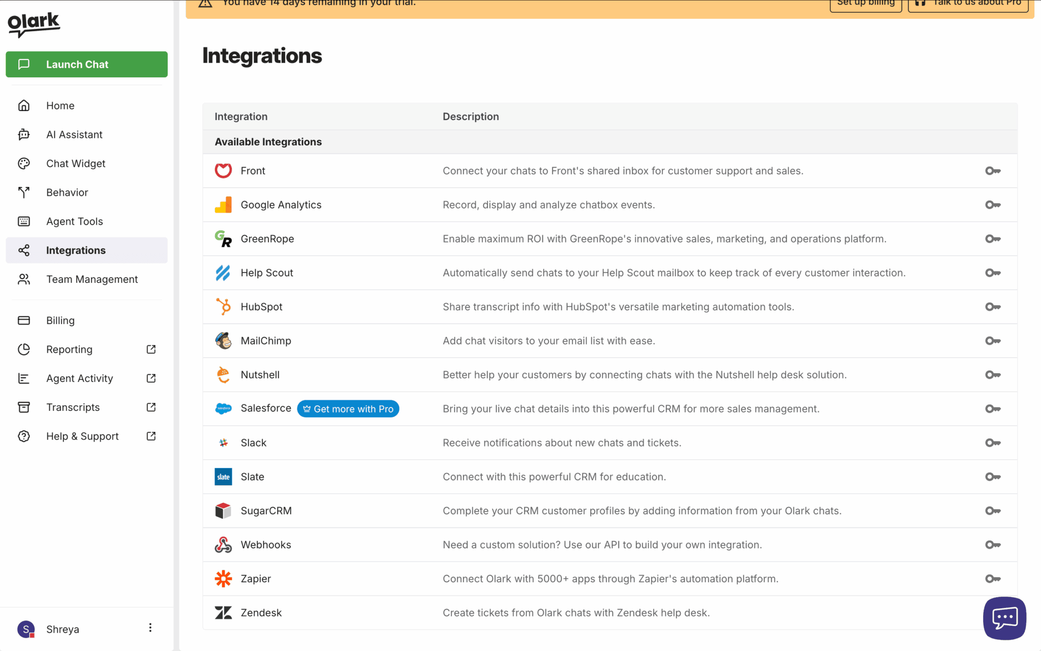Olreck Learning App Olark Review: Pros, Cons & Verdict - BlogVault