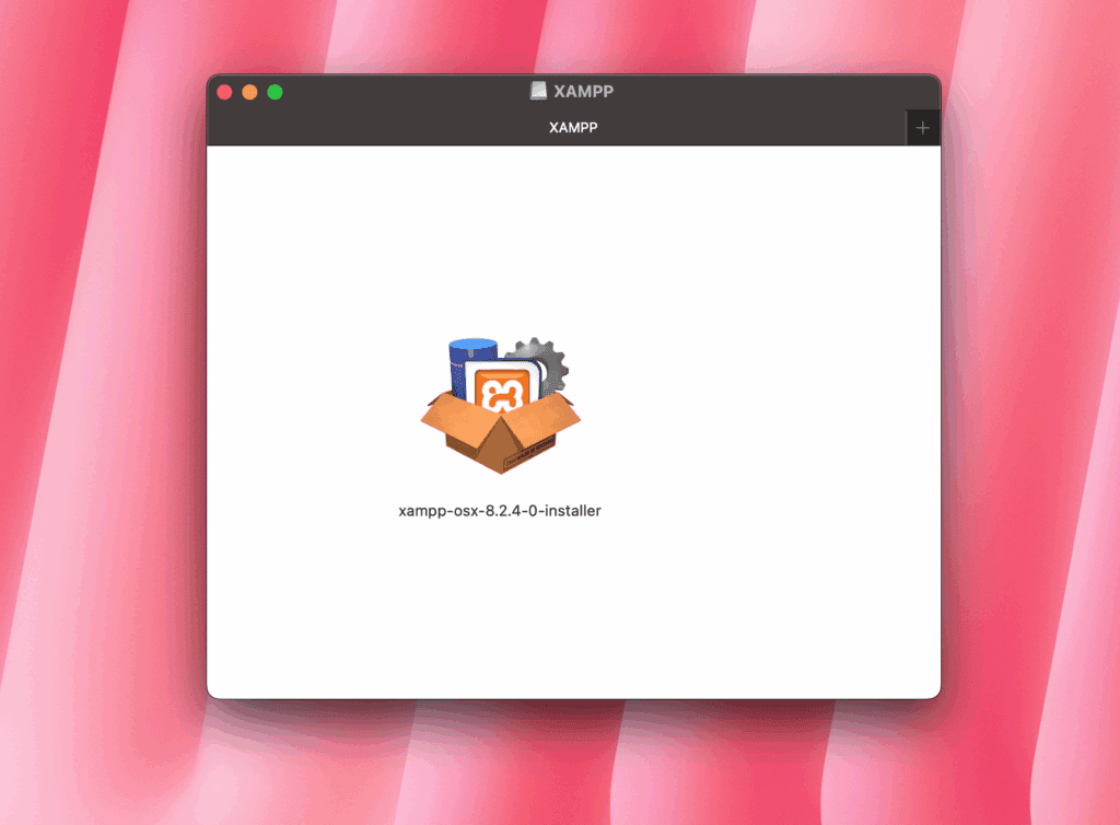 Drag and drop icon to applications