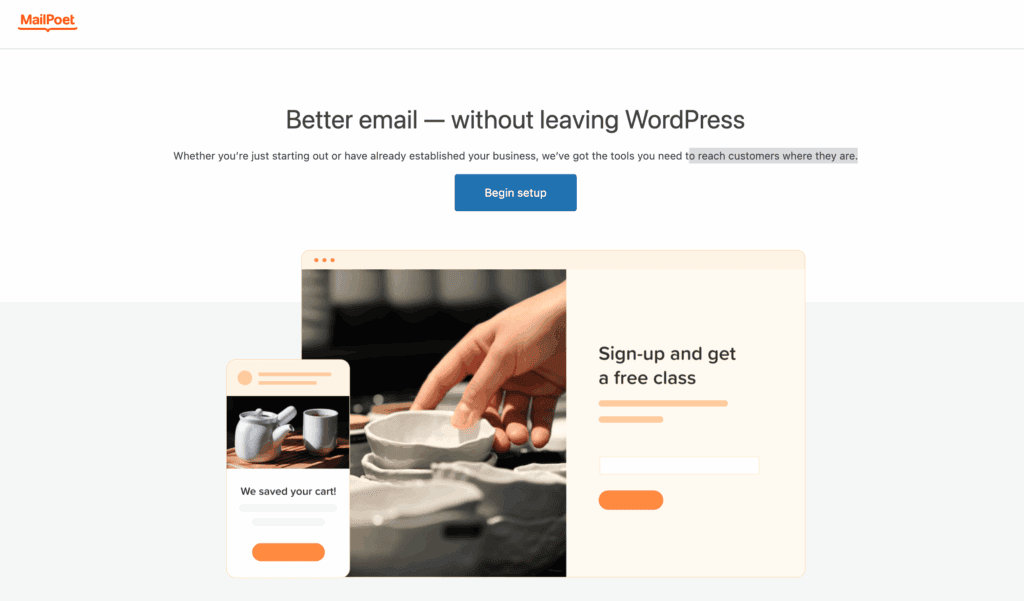 mailpoet setup guide