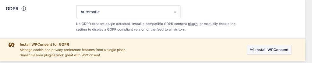 Smash Balloon review GDPR compliance