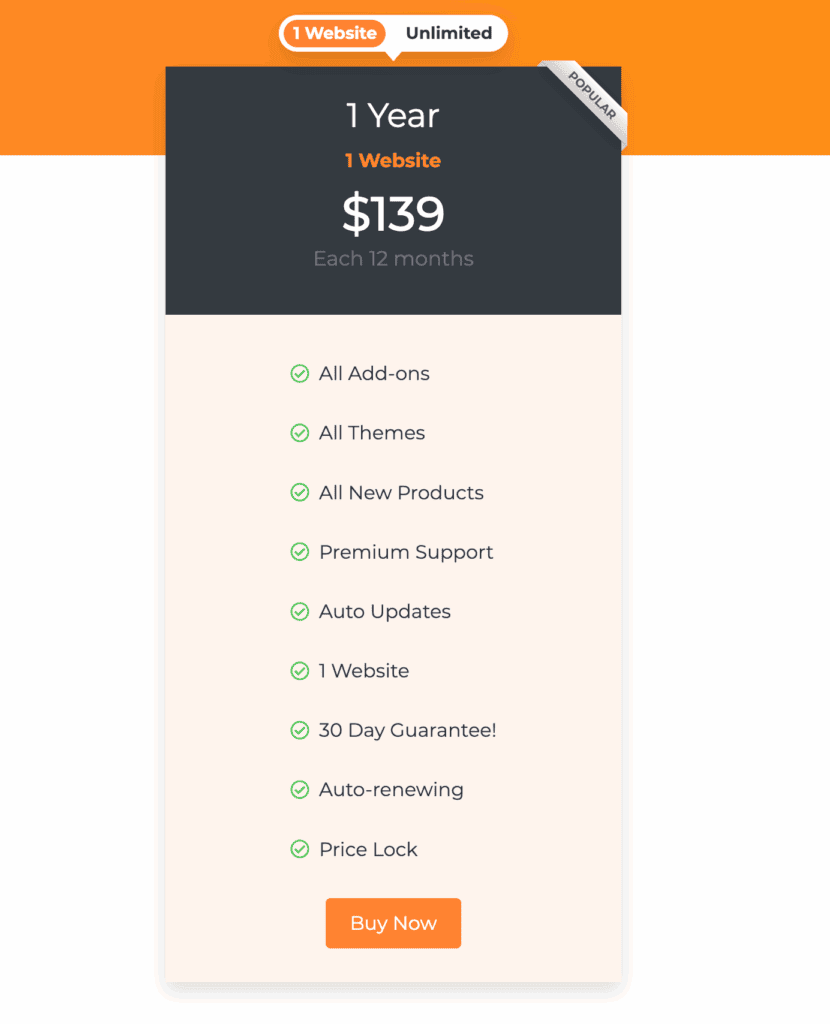 one site geodirectory pricing page