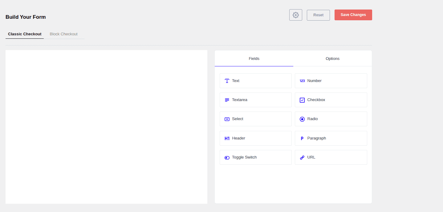 Acowebs visual checkout field manager in WordPress admin
