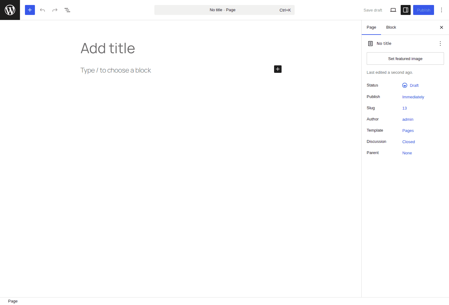 Single-site WordPress page editor for independent content