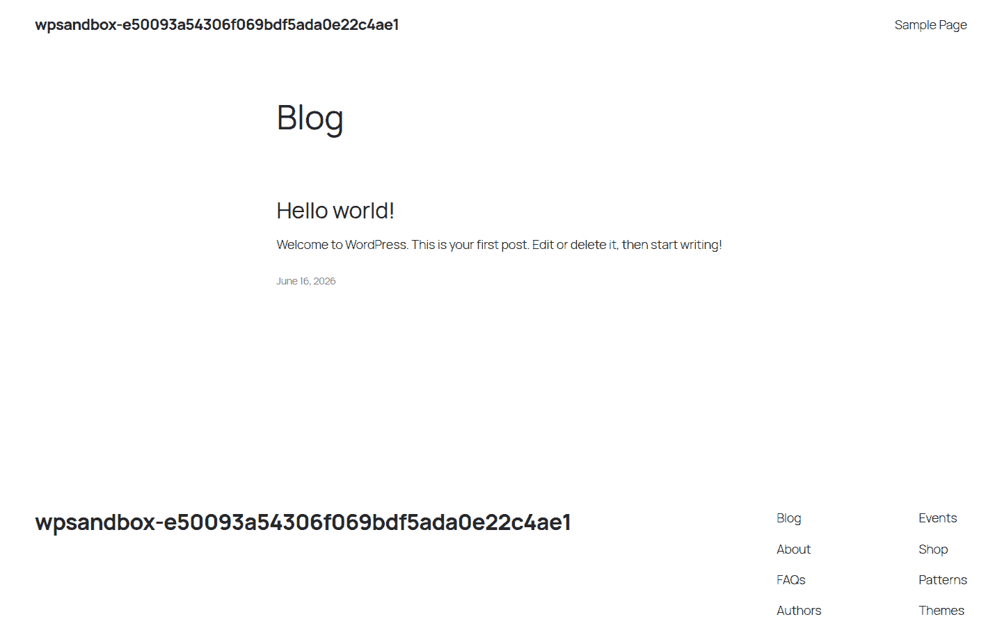 Live HTTPS homepage checked during launch-day smoke test